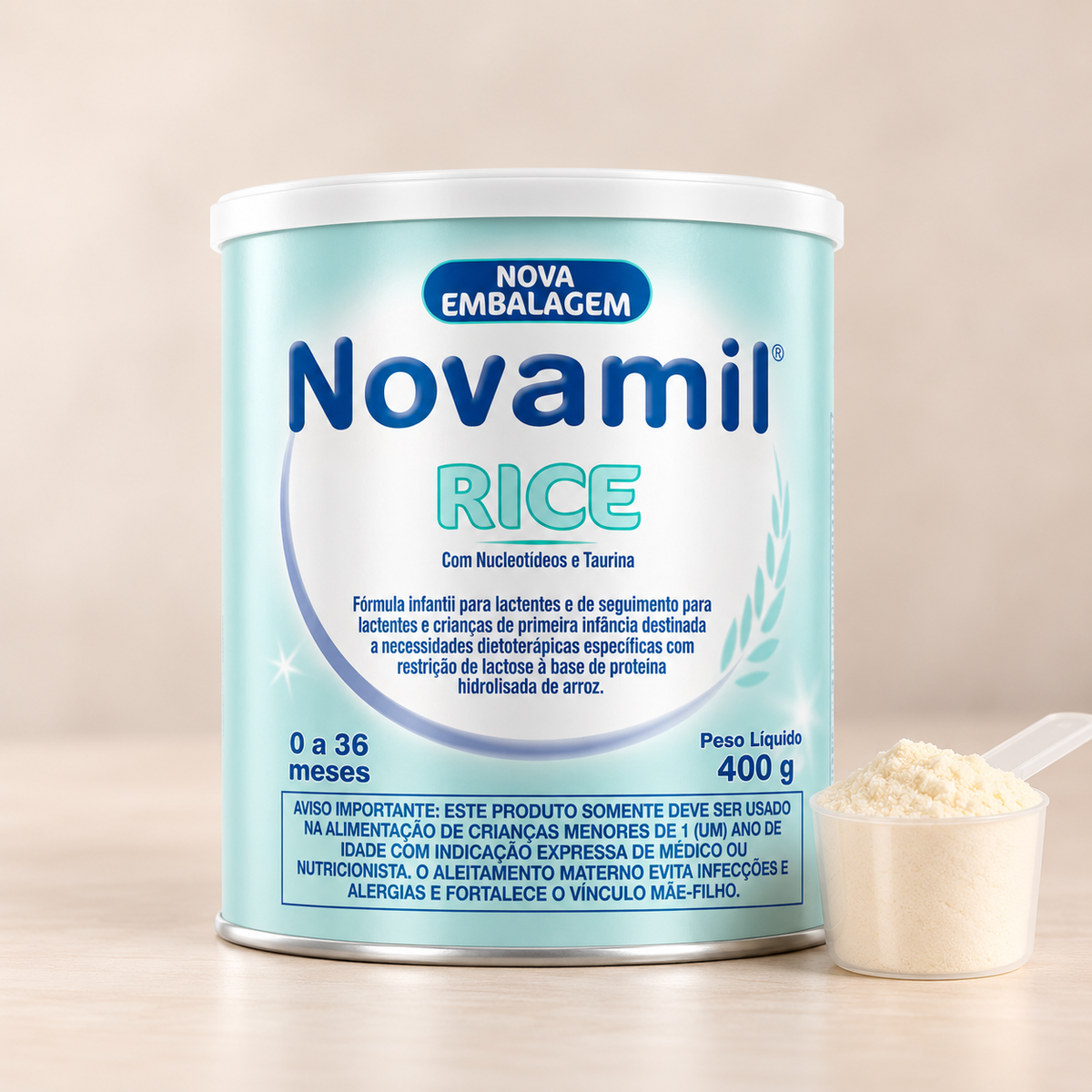 Novamil Rice - 400g - Biolab
